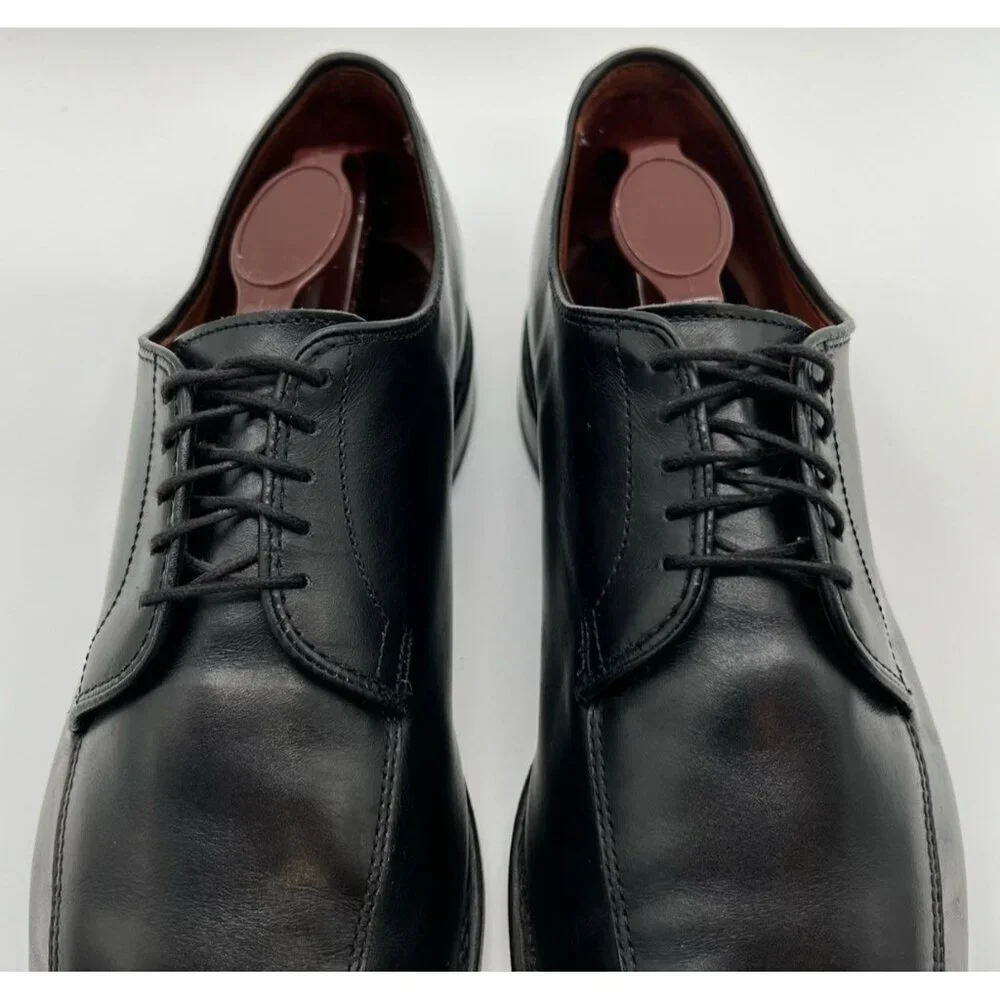 Allen Edmonds Delray Men’s Oxford Split-Tow Black Leather Dress Shoes Size 9.5D
